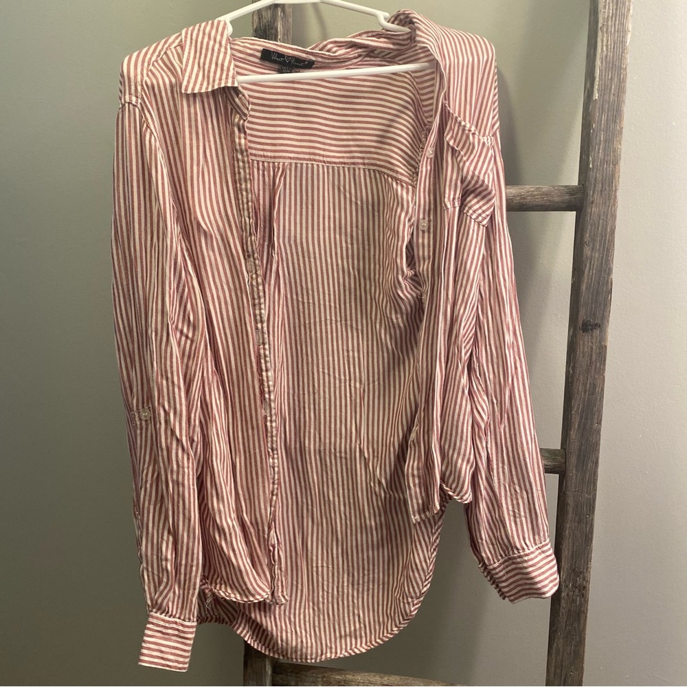 Striped Button Down